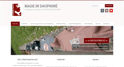 Desktop Screenshot of madeindauphine.com